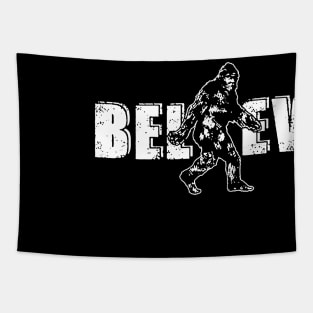 Bigfoot Believe Tapestry