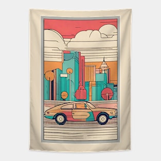 City Retrograde Tapestry