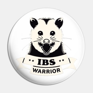 IBS Warrior Pin