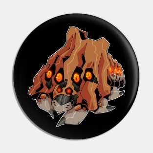 copper shelled betaloid Pin