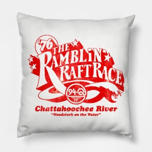 THE RAMBLIN' RAFT RACE Pillow