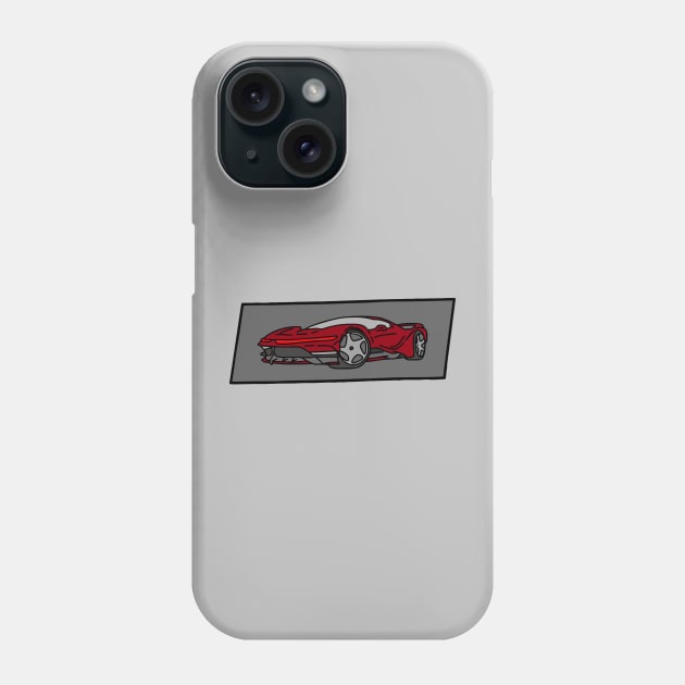 front of a luxury car Phone Case by fokaction