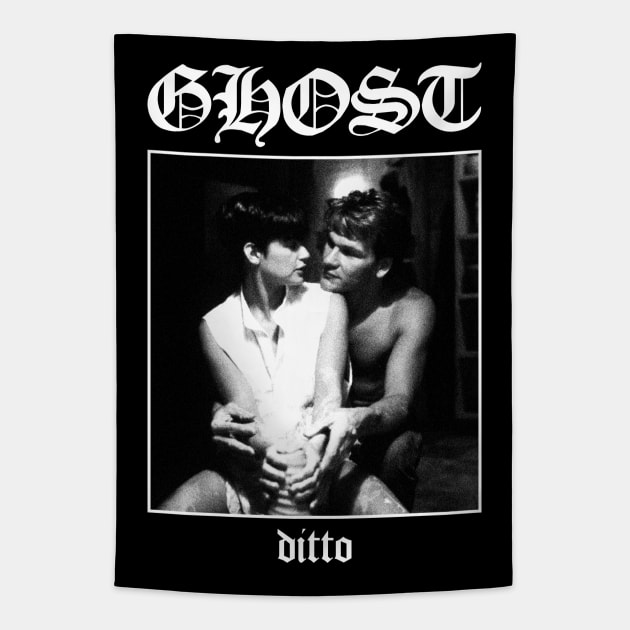 Ghost: Ditto Tapestry by thespookyfog