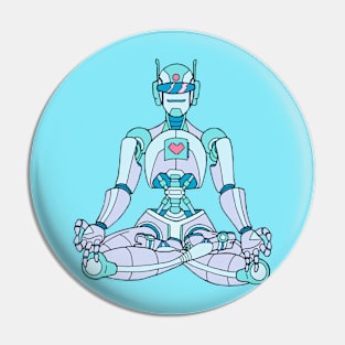 Buddha Bot Pin