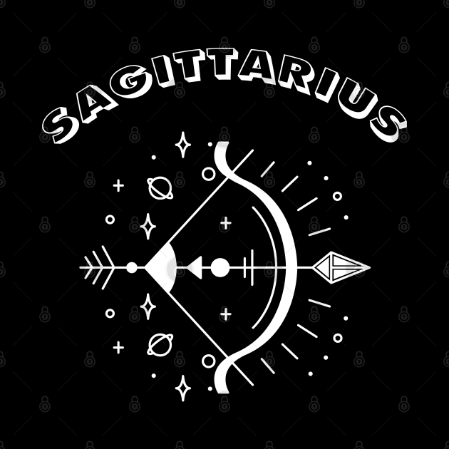 Sagittarius Zodiac Sign by GPrez Designs