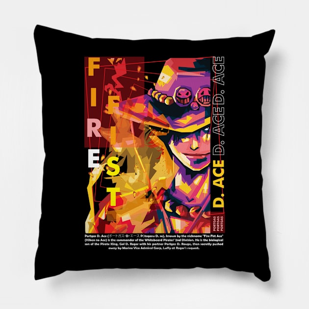 Ace Street Pillow by Shuriken