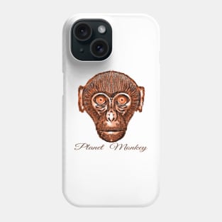 Bored Ape on Planet Monkey Phone Case