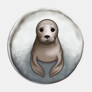 Cute Seal Drawing Pin