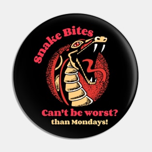 Snake Bites Pin