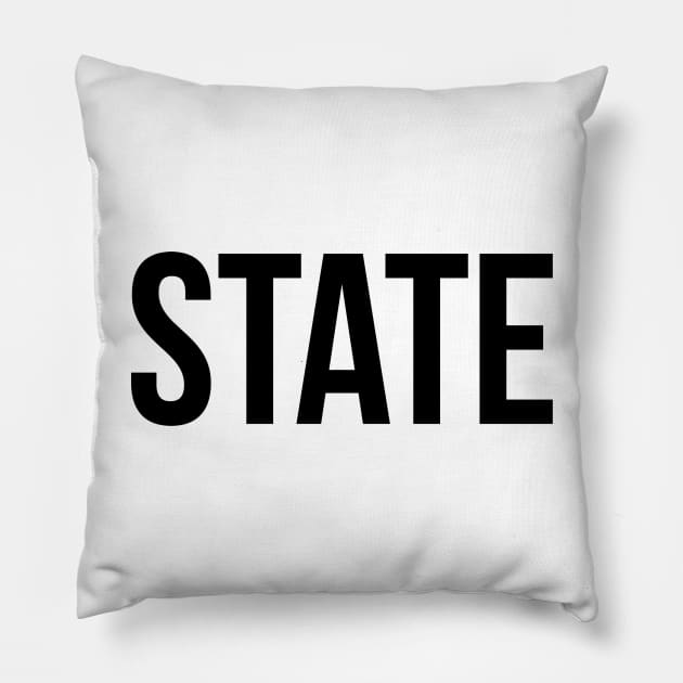 State Pillow by lolosenese