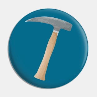 Geology Rock Hammer Pin