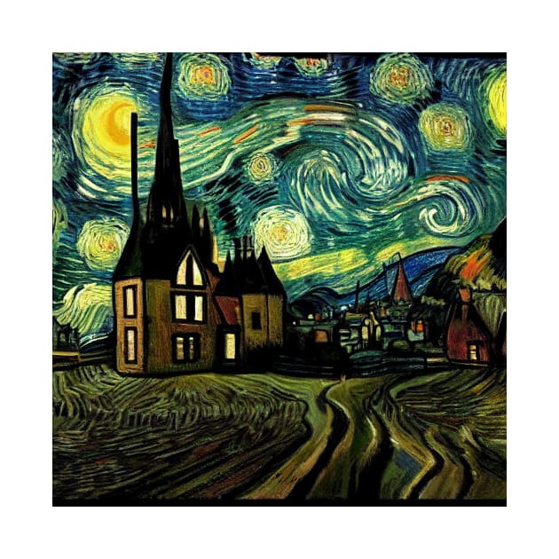 Starry Night Over Godric's Hollow by Grassroots Green