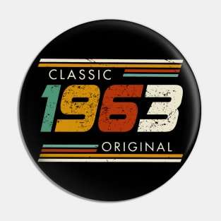 Classic 1963 Original Vintage Pin