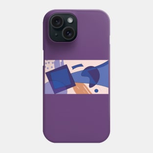 abstract geomerty dash Phone Case