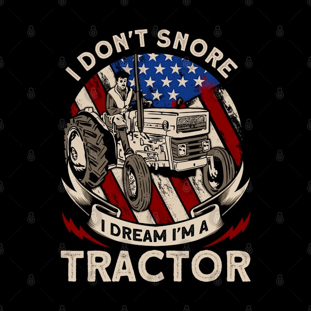 Patriotic USA Flag Farming by Toeffishirts