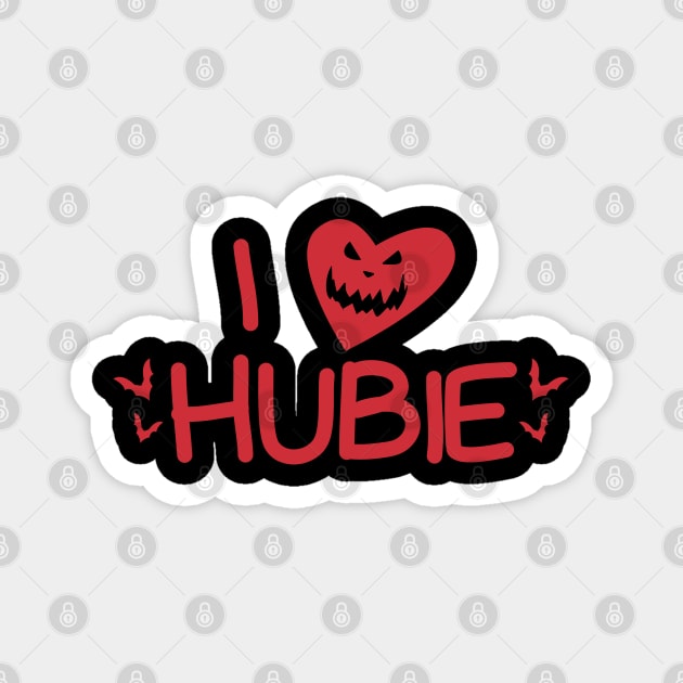 I love Hubie Magnet by Gimmickbydesign