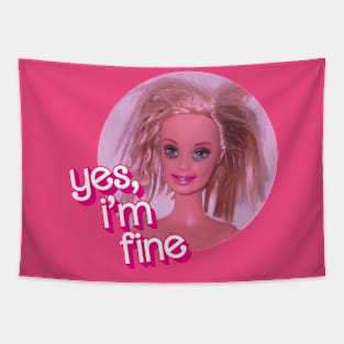 yes i'm fine mood Tapestry