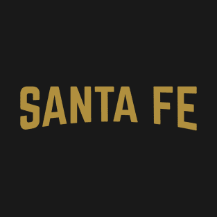 Santa Fe City Typography T-Shirt