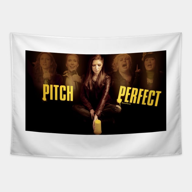 Pitch Perfect Tapestry by MaxencePierrard