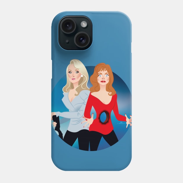 Mad & Hel Phone Case by AlejandroMogolloArt