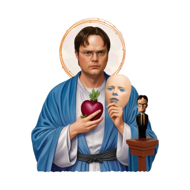 Saint Dwight Schrute by Gedogfx