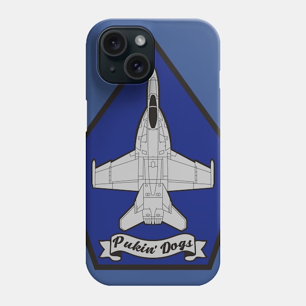 VFA-143 Pukin Dogs - F/A-18 Phone Case by MBK