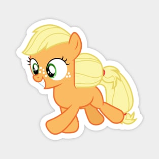 Excited filly Applejack Magnet