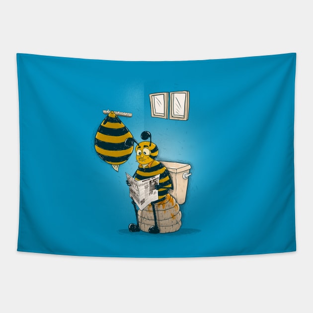 Honey Maker Tapestry by SakhaArt