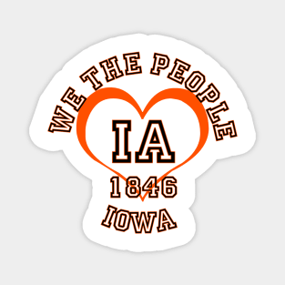 Show your Iowa pride: Iowa gifts and merchandise Magnet