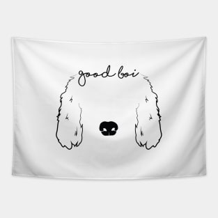 Good Boi-Goldendoodle Tapestry