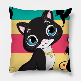 Cute Kitte Pillow