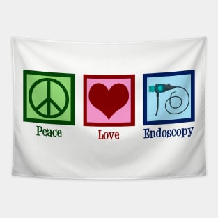 Peace Love Endoscopy Tapestry