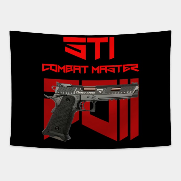 Handgun STI Combat Master 2011 Tapestry by Aim For The Face