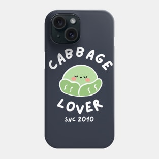 Cabbage Lover Since 2010 Cute Phone Case