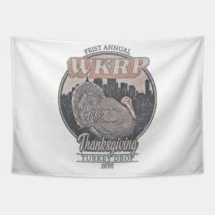 WKRP Turkey Drop II Tapestry