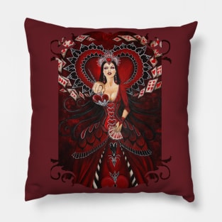 Queen of Hearts Pillow