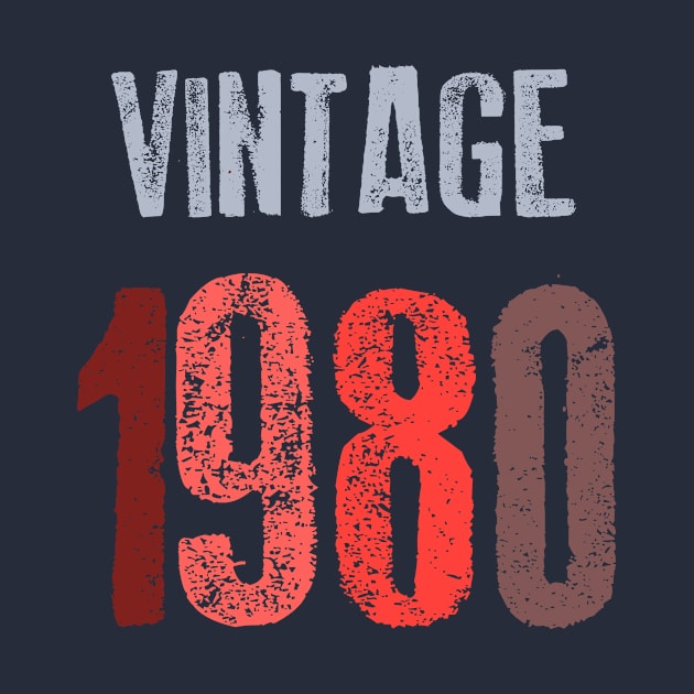 Vintage 1980 by teegear