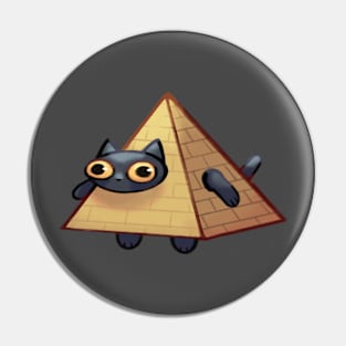 Pyramid Cat Pin