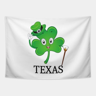 St Patrick's  Irish Shamrock texas, Irish Gift for Wife Tapestry