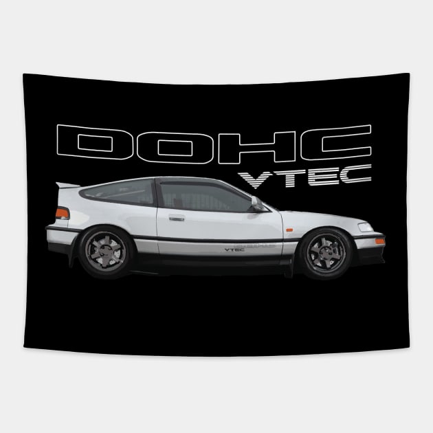 CRX B16 CR-X ZC DOHC VTEC Tapestry by cowtown_cowboy