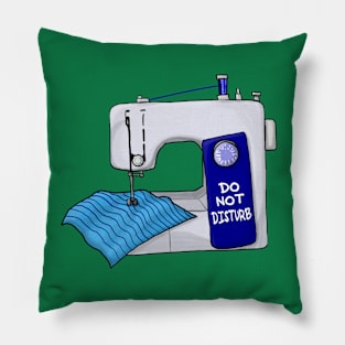 Do Not Disturb Sewing Machine Pillow