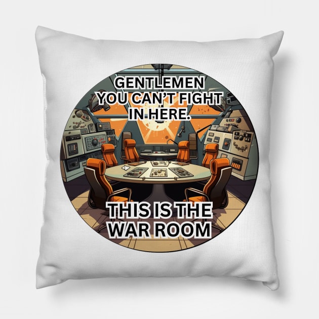 This is the war room Pillow by Riverside-Moon