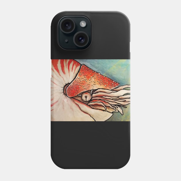 Nautilus Phone Case by mycologist