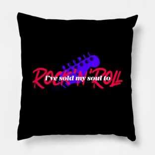 I've sold my soul Pillow