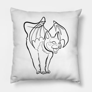 gargoyle cat Pillow