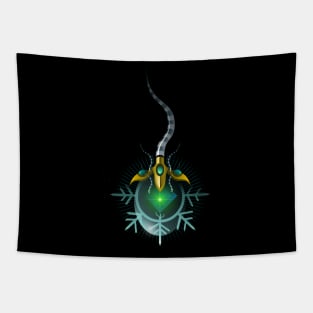 CRYSTAL SNOW DROP 1 Tapestry