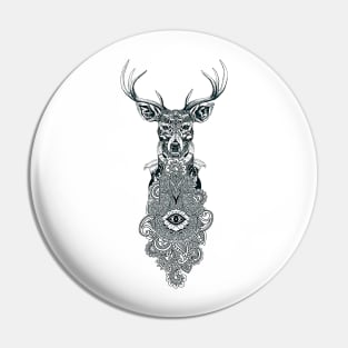 Deer of life Pin