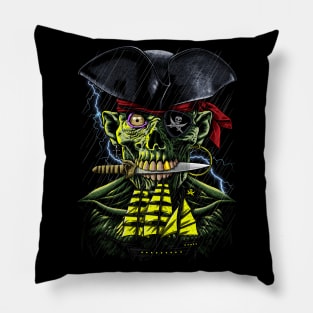 Zombie Pirate Pillow