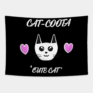 CAT-COOTA (Cute Cat) Tapestry