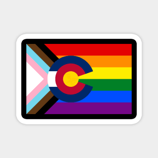 Colorado Progress Flag Magnet